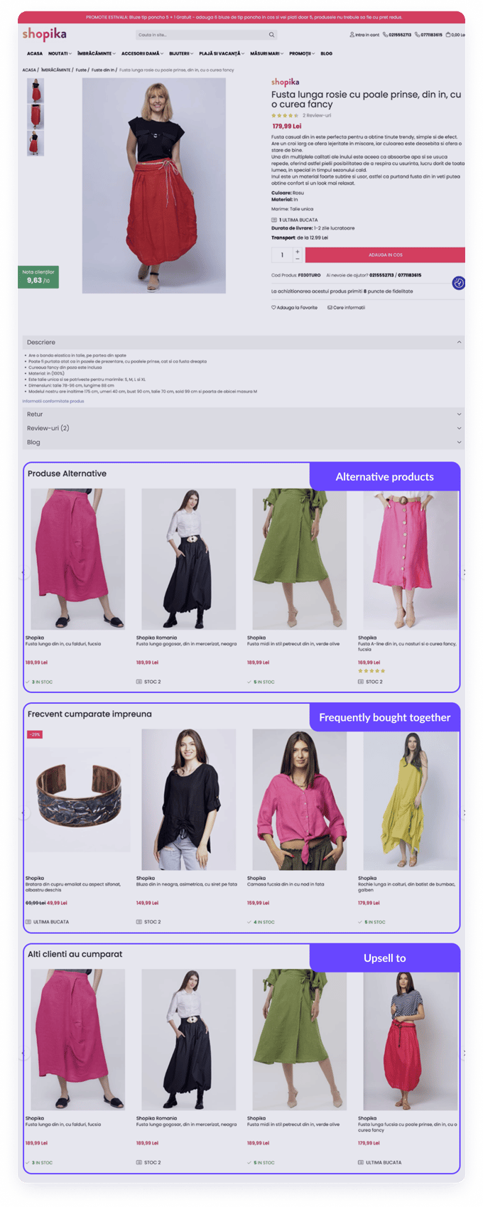 Examples - Shopika - PDP