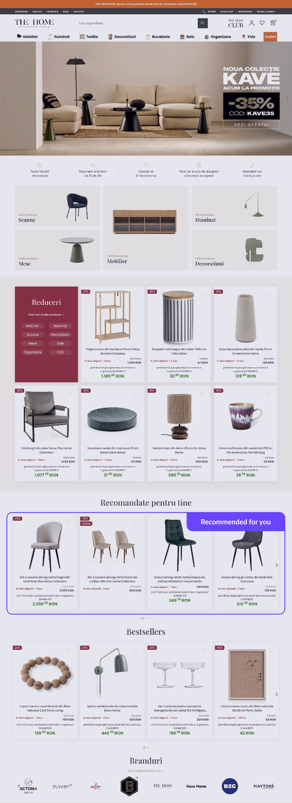 Examples - TheHome - Homepage