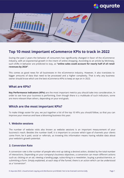 15 Best E-Commerce Kpis You Should Track In 2024 – JEICN